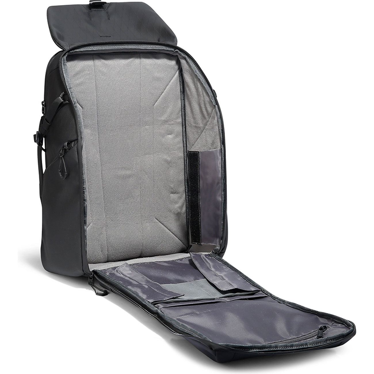 نمای داخلی از کوله‌ پشتی دوربین بنج Bange XJ327 Camera backpack