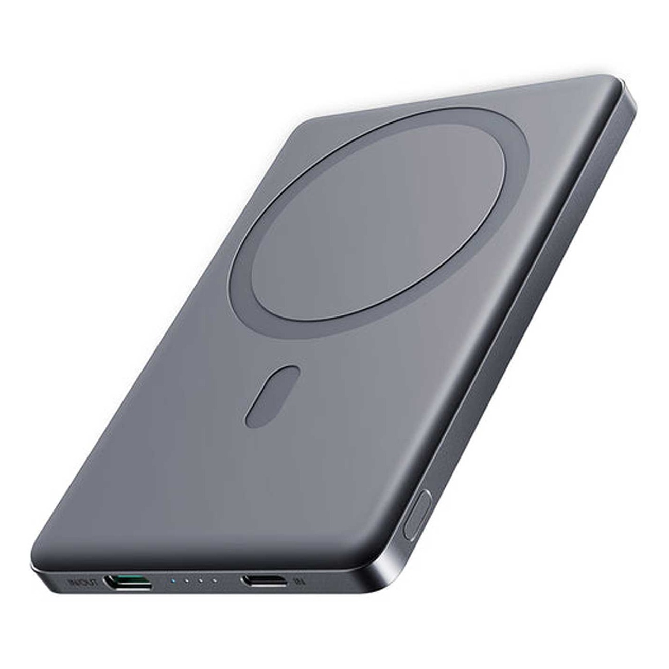 پاوربانک مگنتی جویروم خاکستری Joyroom JR-PBM08 20W 5000mAh Magnetic Power Bank Gray