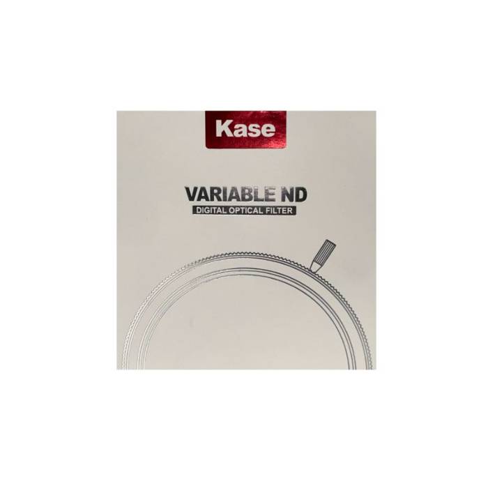 فیلتر لنز کازه Kase VARIABLE ND 1.5–5 Stop Filter Kit 72mm with 77mm Lens Cap