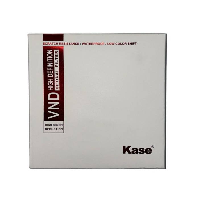 فیلتر لنز کازه Kase VARIABLE ND 1.5–10 Stop Filter AGC Glass 72mm filter