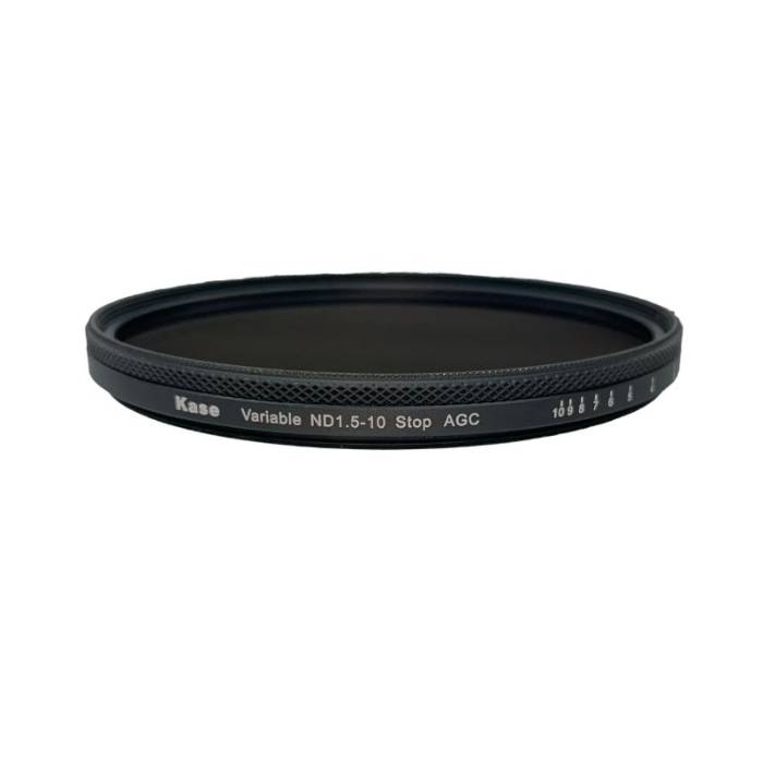 فیلتر لنز کازه Kase VARIABLE ND 1.5–10 Stop Filter AGC Glass 72mm filter