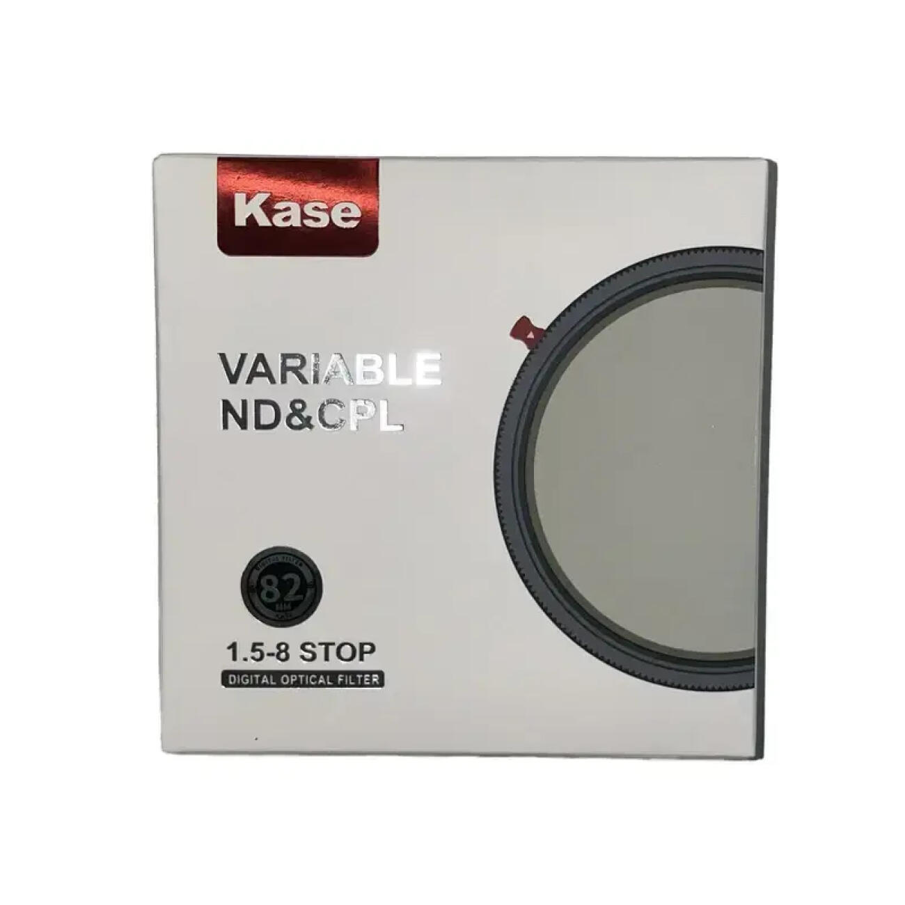فیلتر لنز عکاسی کازهKase Variable ND 1.5-8 Stops + CPL 82mm with 86mm Magnetic Cap Lens Filter