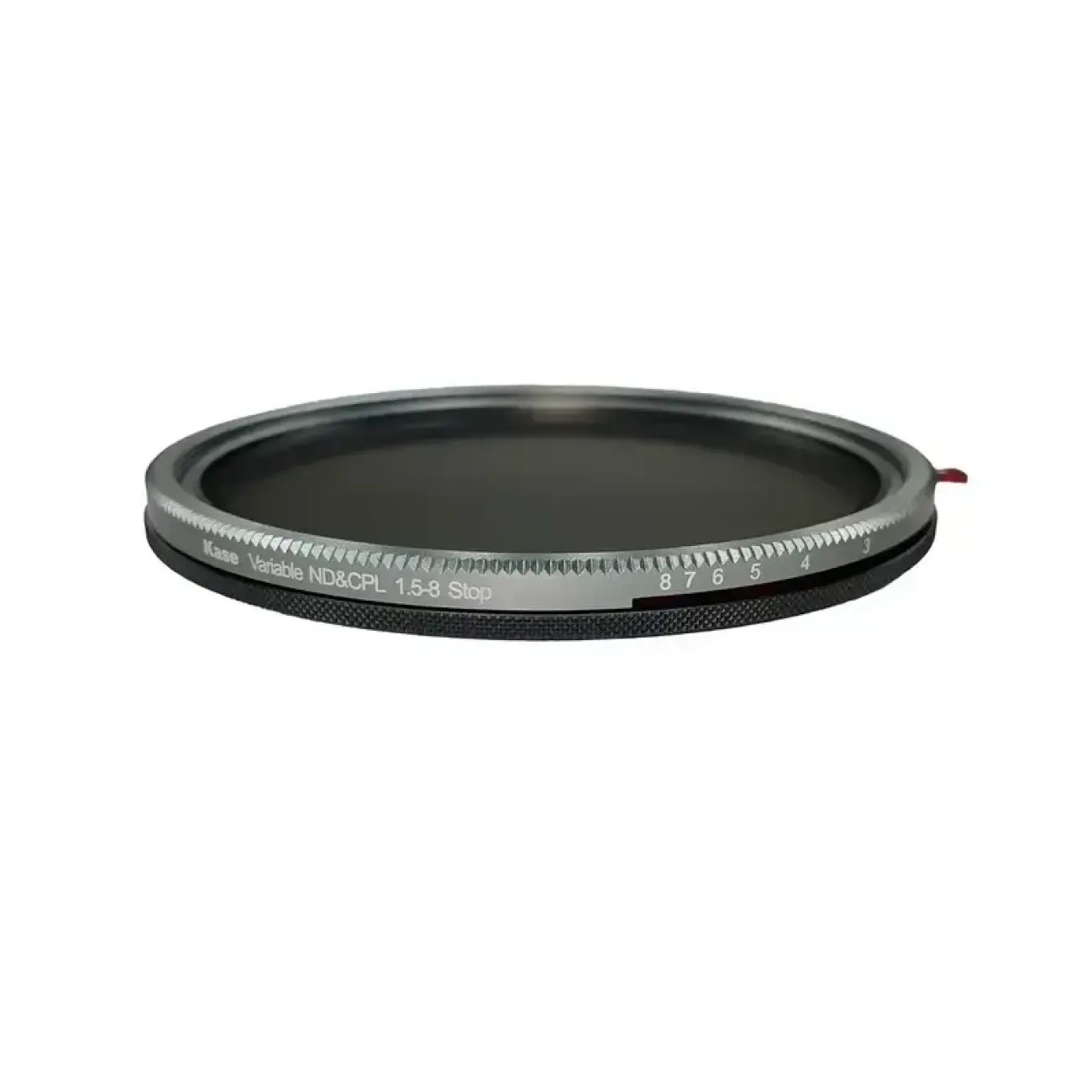 فیلتر لنز کازه Kase Variable ND 1.5-8 Stops + CPL 72mm with 77mm Magnetic Lens Filter