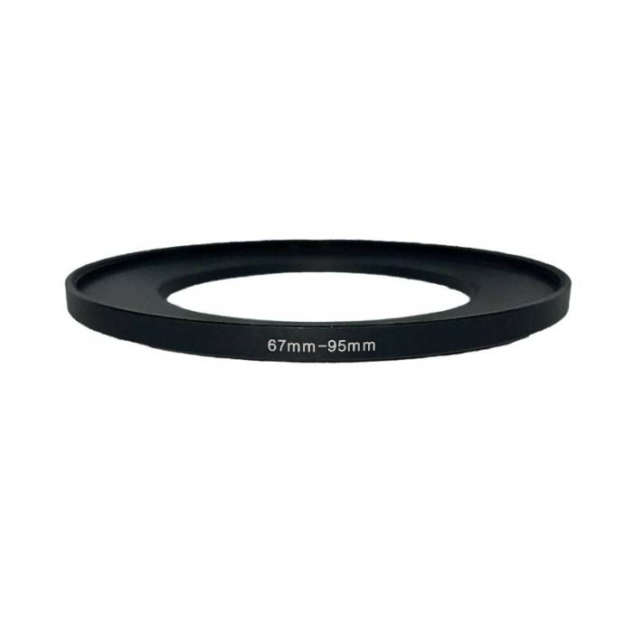 نمای کامل تبدیل دهانه Step-Up 67 TO 95mm Ring