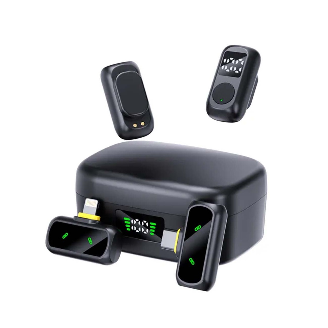 میکروفون بی سیم QY88 Wireless Microphone Black