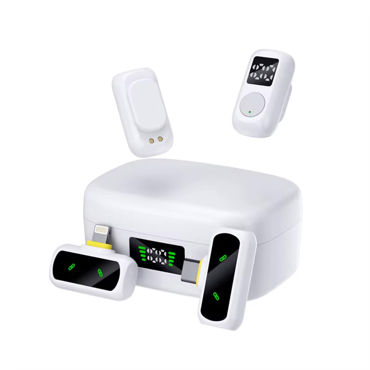 میکروفون بی سیم QY88 Wireless Microphone White
