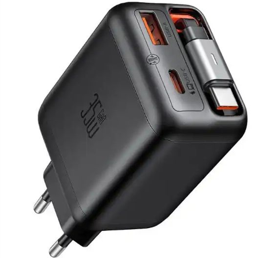 آداپتور دو پورت 35وات تایپ سی مک دودو Mcdodo FreeGO CH-1280 Charger
