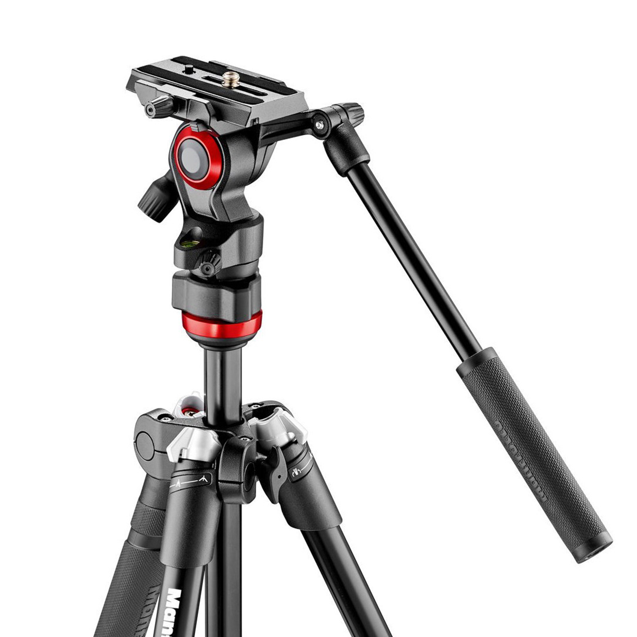 عکس سه رخ از سه پایه مانفرتو همراه با هد فیلمبرداری Manfrotto MVKBFRT Befree Live Video Tripo