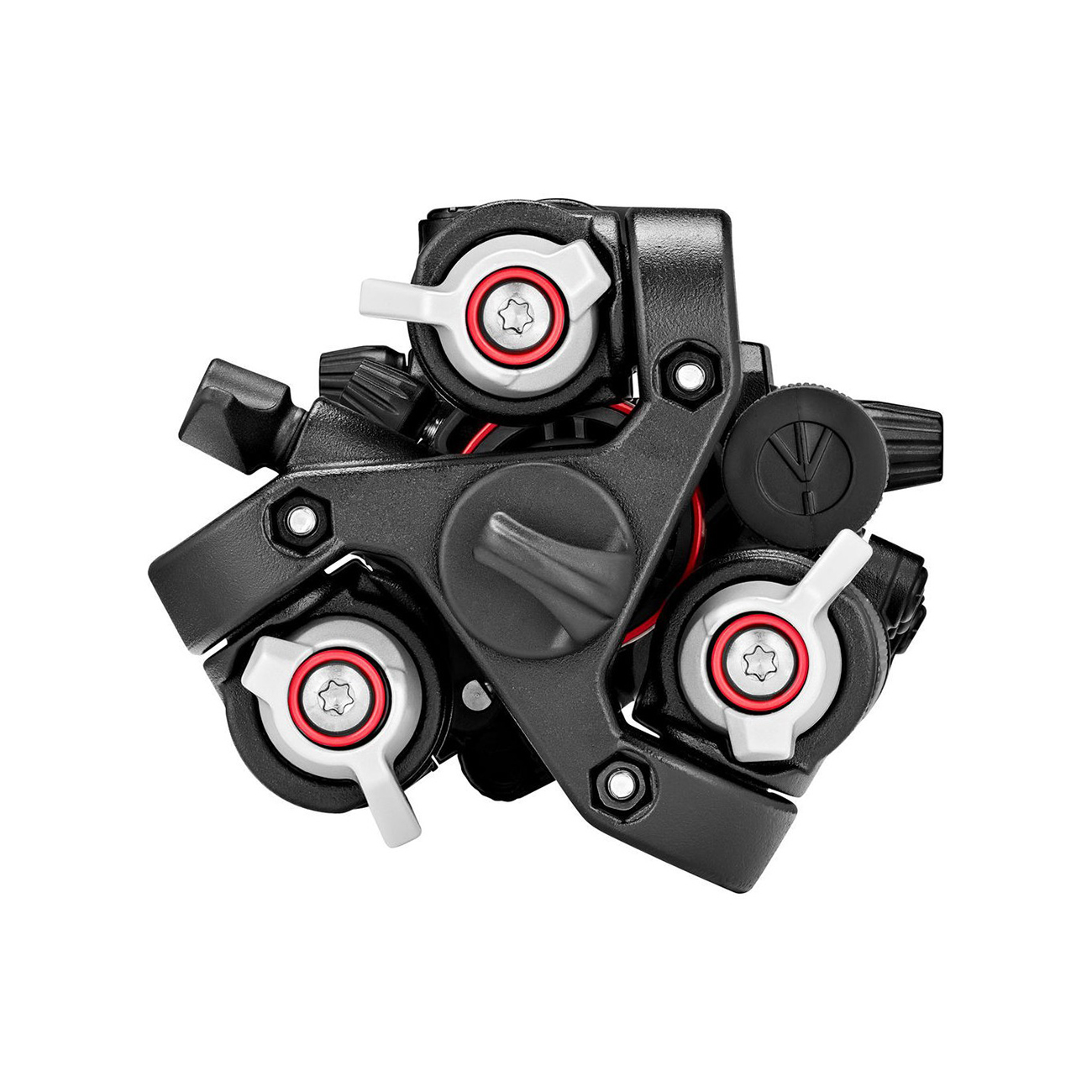 عکس از جزئیات سه پایه مانفرتو همراه با هد فیلمبرداری Manfrotto MVKBFRT Befree Live Video Tripo