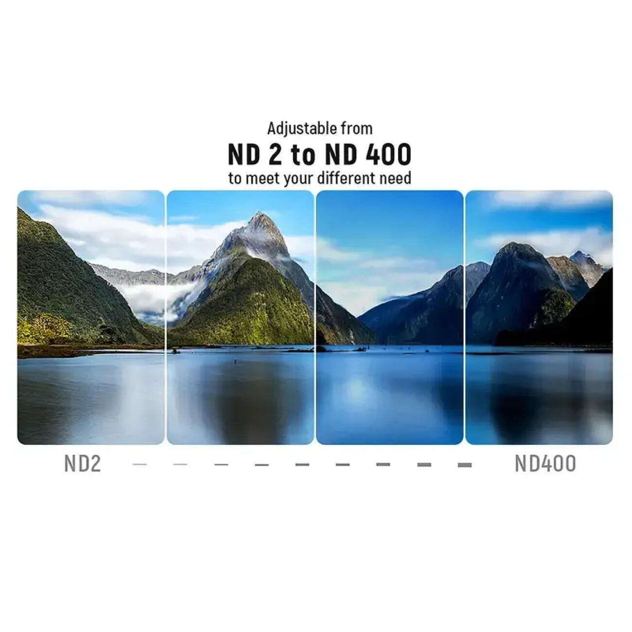 فیلتر لنزعکاسی پنفلکس Penflex 37mm Slim Variable ND  (ND2-ND400) lens filter