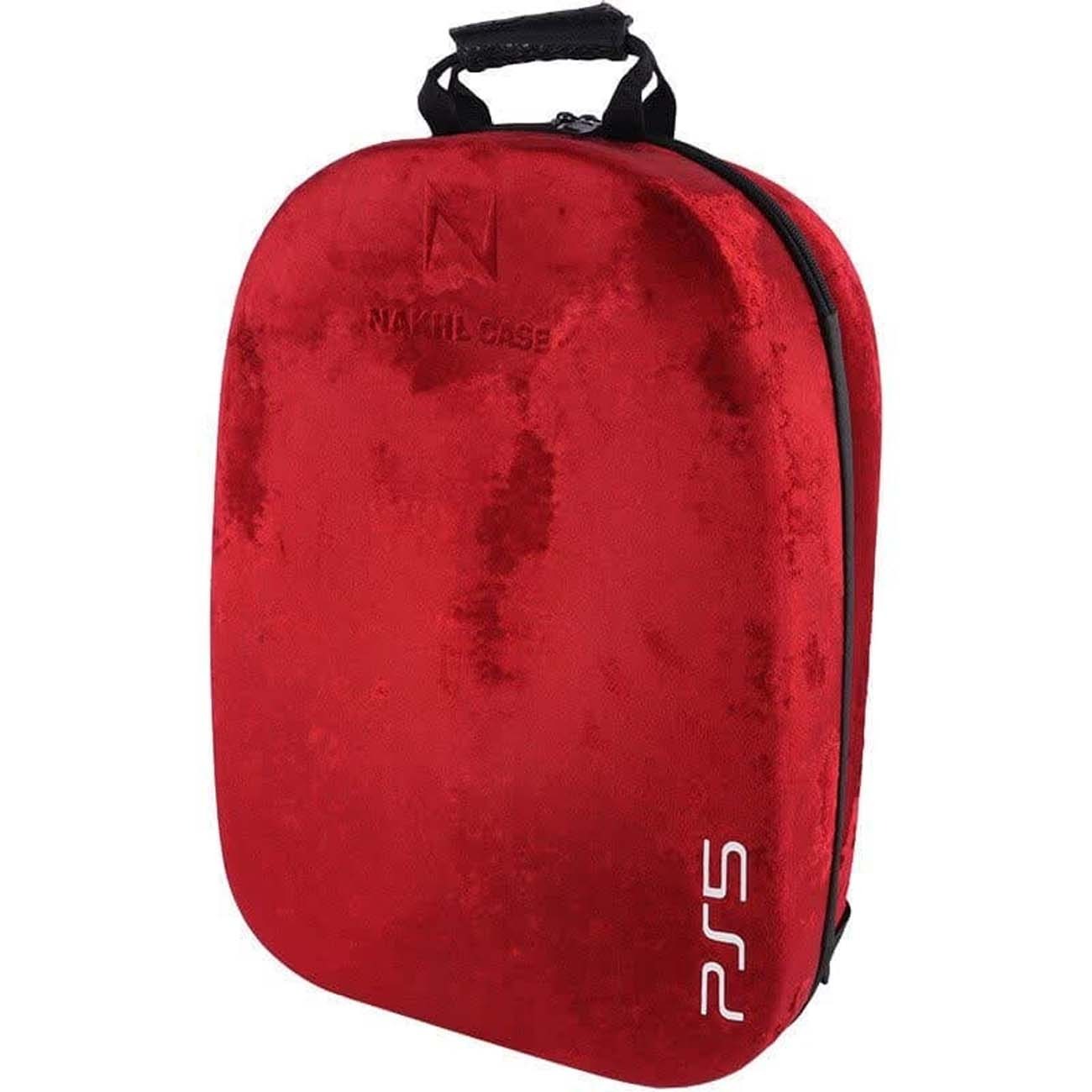 کیف کنسول بازی پلی استیشن 5 نخل Nakhl PS5 Carrying Case Red