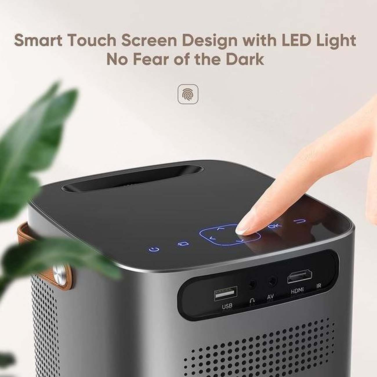 نمای کاربردی از ویدئوپروژکتور تاپترو Toptro TR23 Video Projector