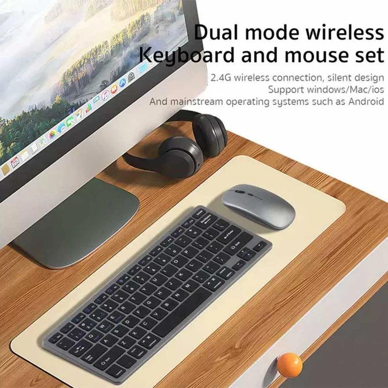 ست کیبورد و موس بی سیم کوتتسی Coteetci wireless keyboard and mouse set 84006