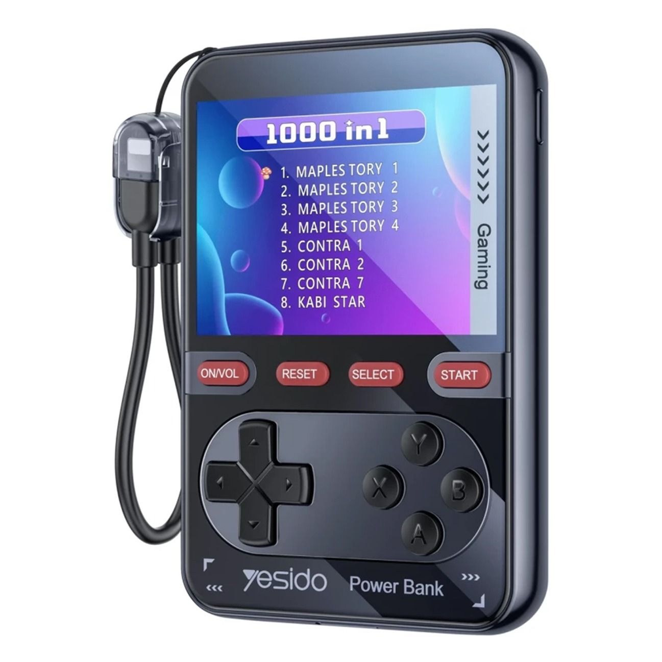 کنسول بازی و پاوربانک یسیدو Yesido YP87 10000mAh Game Console and Power Bank