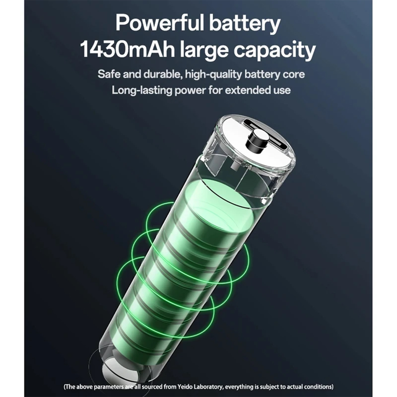 عکس از ویژگی های باتری قلمی قابل شارژ یسیدو بسته 4 عددی Yesido YP88 Rechargeable Battery 4PCs