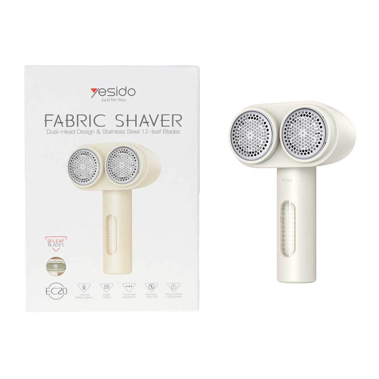 پرزگیر شارژی یسیدو Yesido EC20 Rechargeable Lint Remover