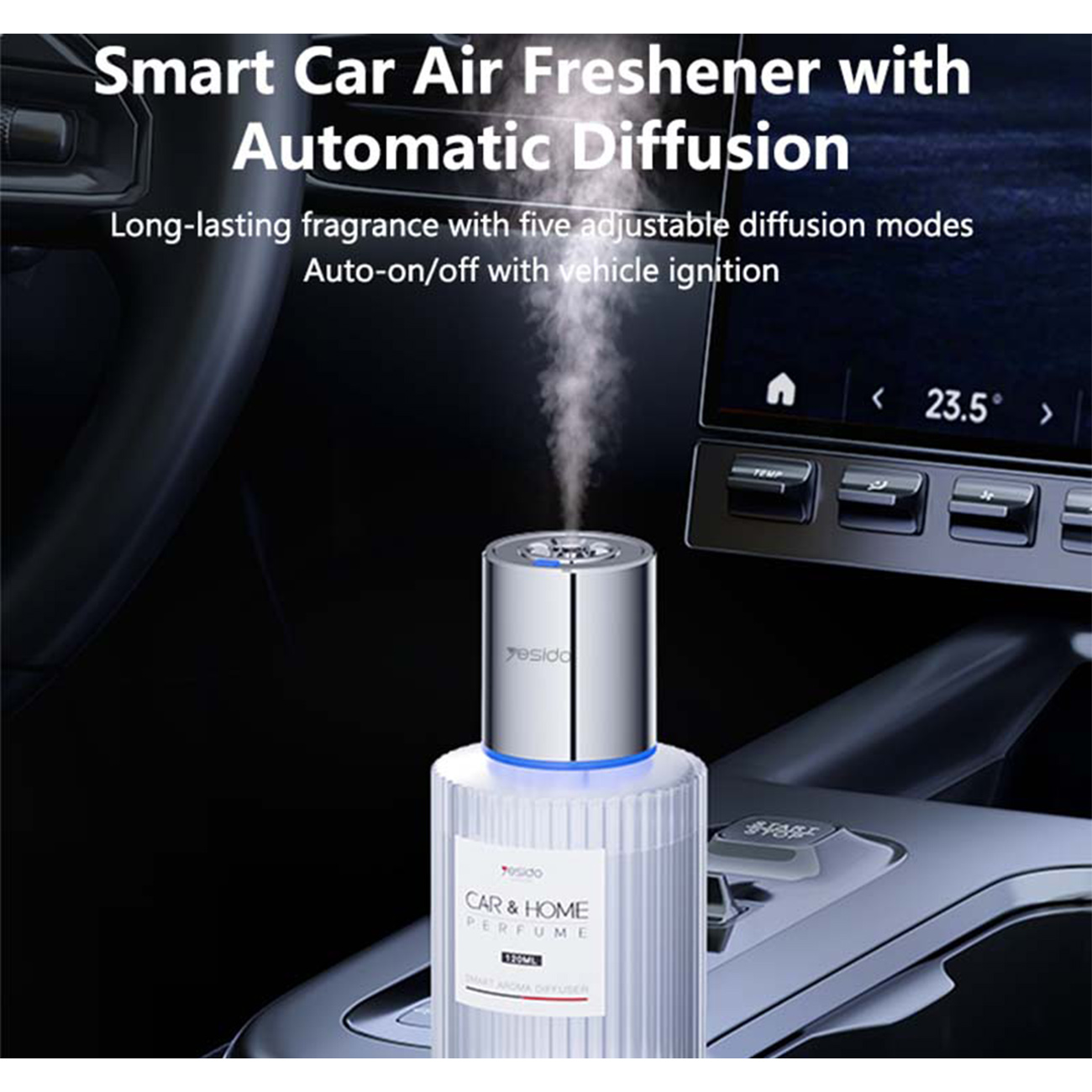 عکس از ویژگی های خوشبو کننده خودرو یسیدو Yesido VC16 Car Air Freshener