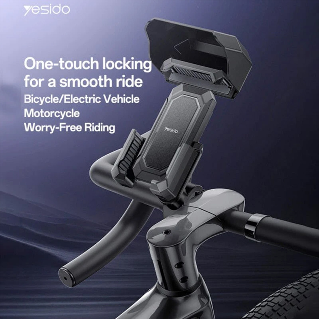 عکس از ویژگی های پایه نگهدارنده موبایل یسیدو Yesido C331 Mobile Holder