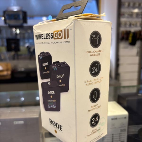 میکروفون دست دوم بی سیم رُد Rode Wireless GO II Compact Digital Wireless Microphone