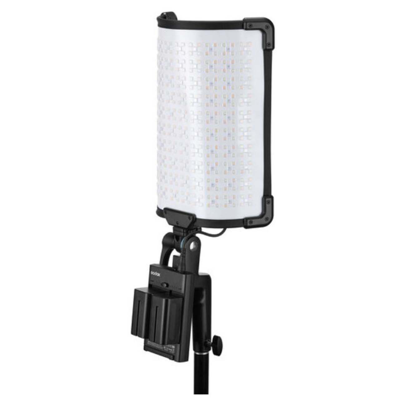 نمای پنل نورپردازی گودکس Godox FH50R RGB LED Flexible Light Panel & FS50 Rectangular Softbox Kit