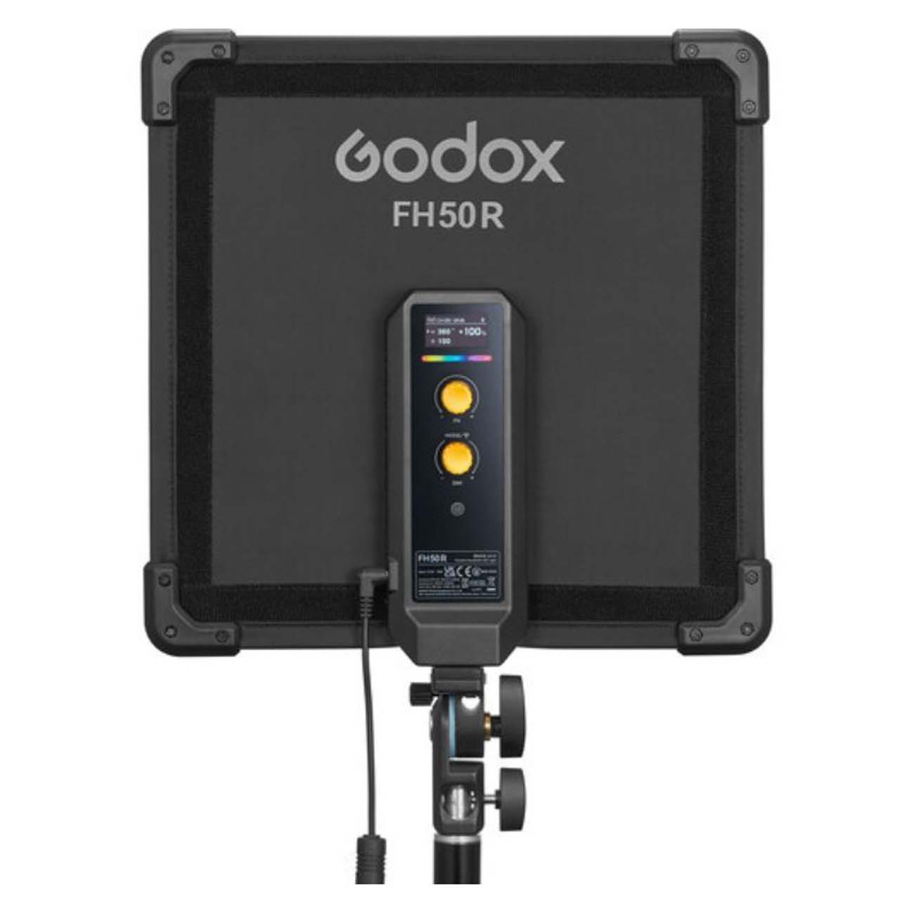 نمای پشت کیت نورپردازی گودکس Godox FH50R RGB LED Flexible Light Panel & FS50 Rectangular Softbox Kit