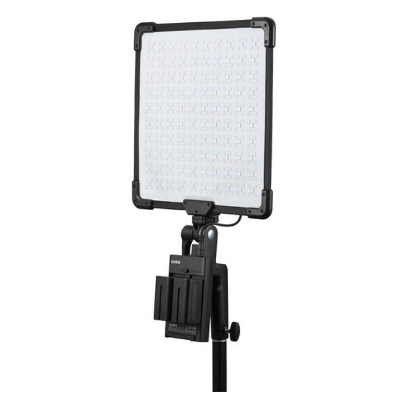 نمای پنل ای ای دی نورپردازی گودکس Godox FH50R RGB LED Flexible Light Panel & FS50 Rectangular Softbo
