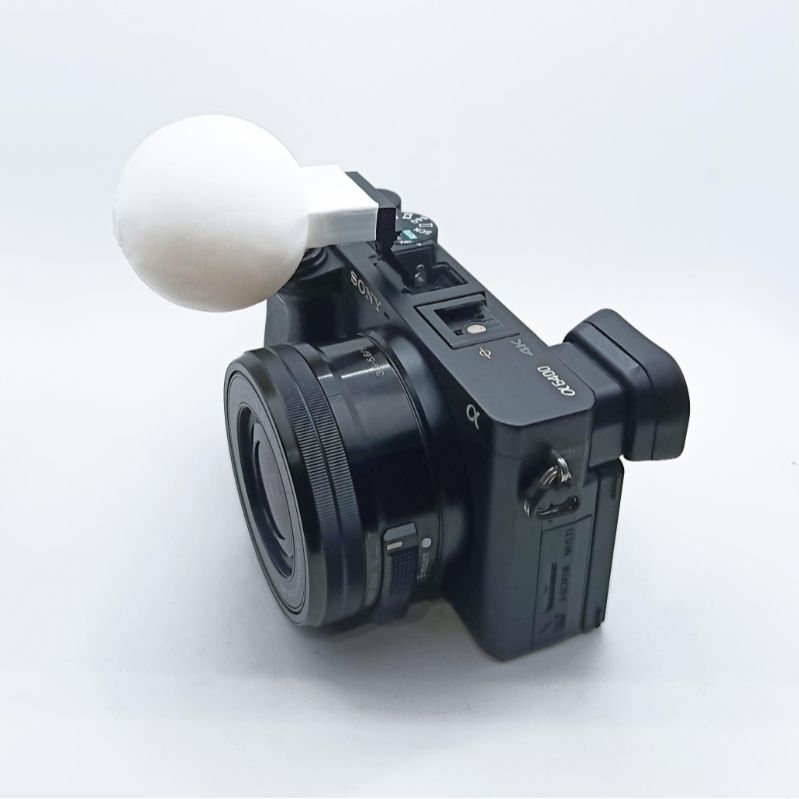 دیفیوزر کروی فلاش دوربین سری SONY CAMERA FLASHLIGHT DIFFUSER  6000