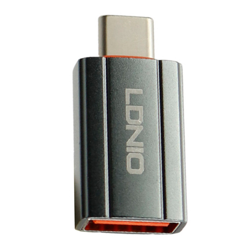 مبدل یو اس بی LDNIO LC140 OTG USB To Type C Adapter