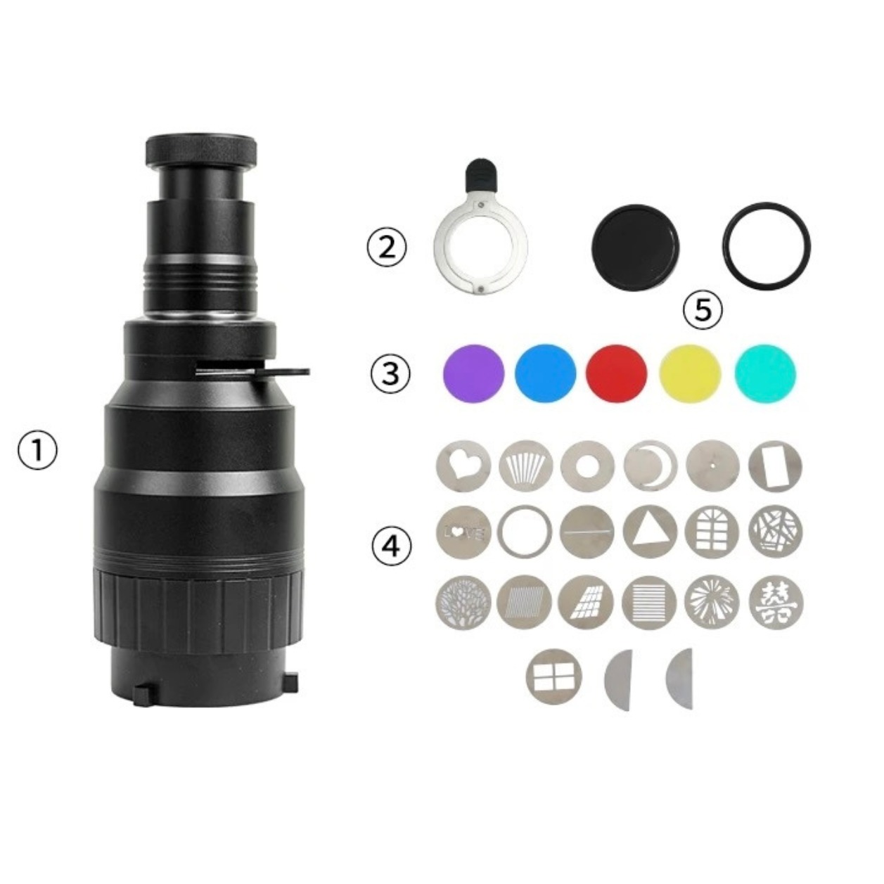 اسنوت اپتیکال لنزدار دیاموند Diamond Optical Snoot lens