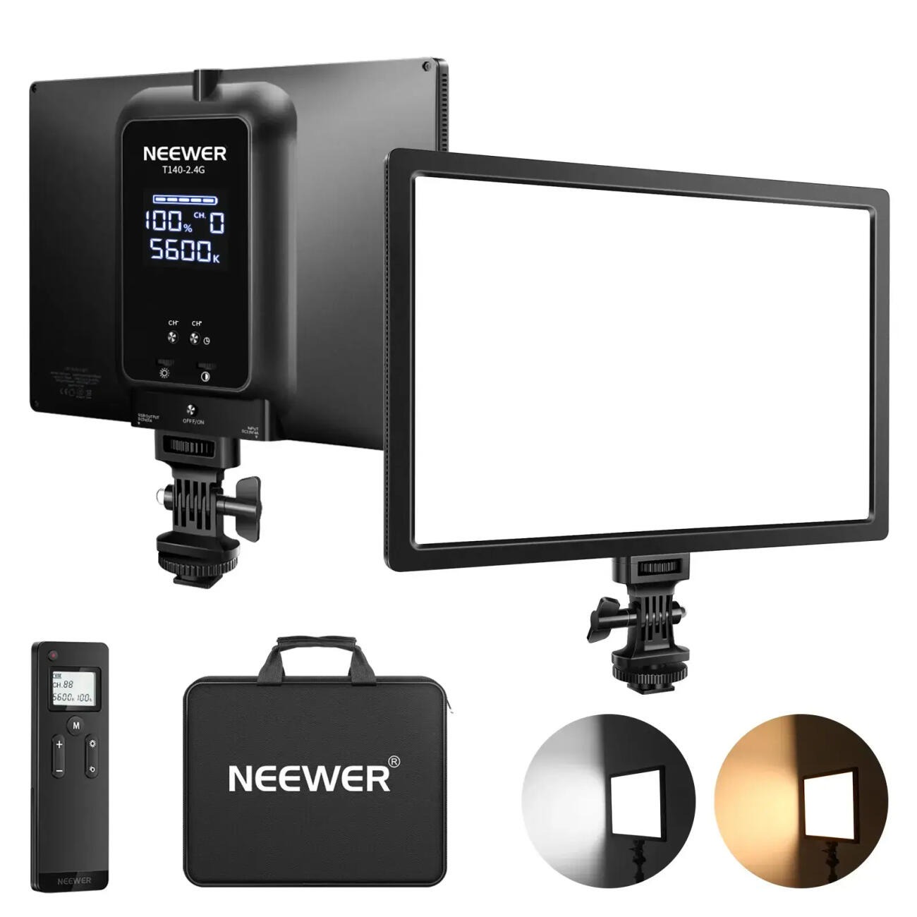 پنل نور ثابت ال ای دی  Neewer T140 2.4G LED Panel Light