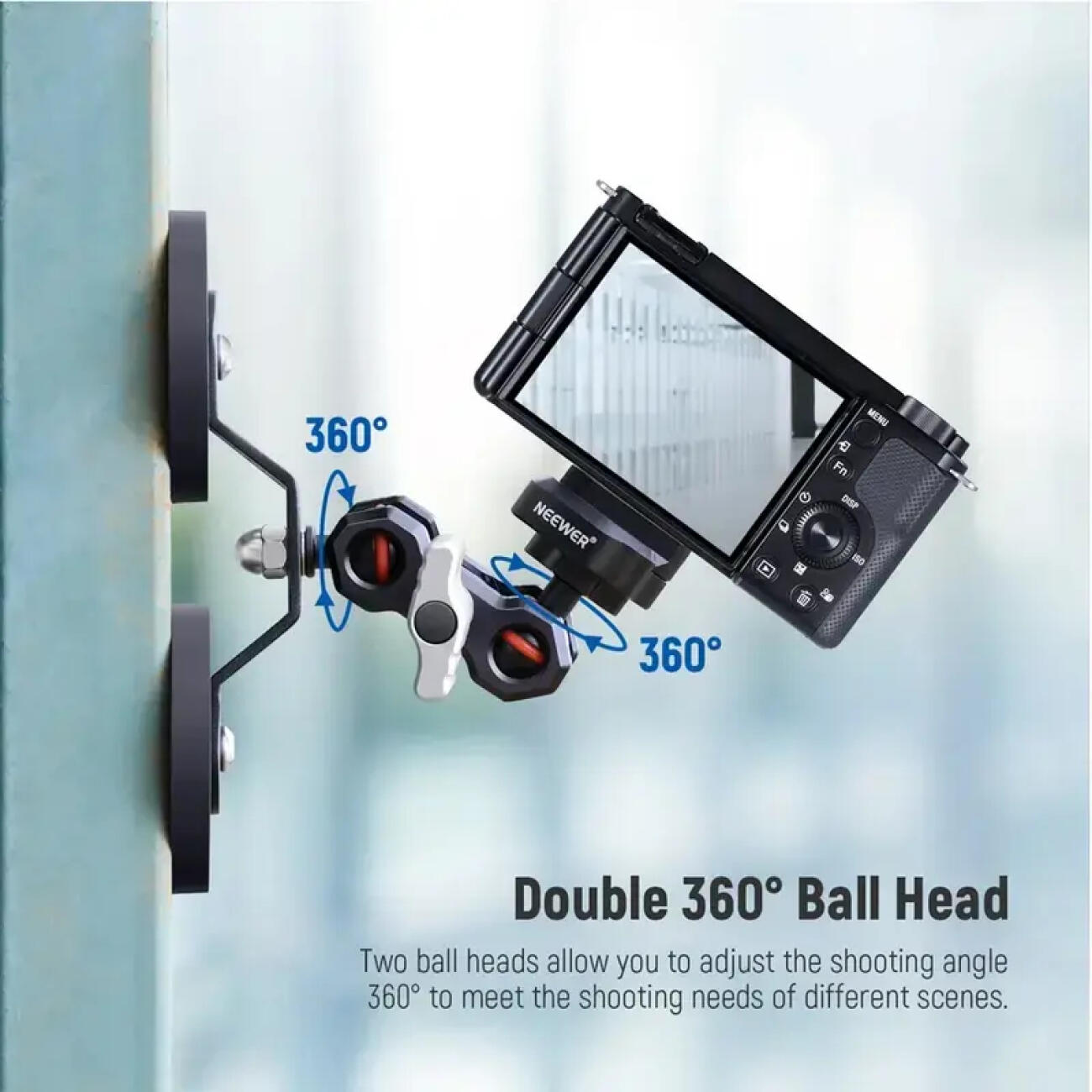 پایه نگهدارنده دوربین ورزشی Neewer FL-GP15 Magnetic Phone Mount Holder