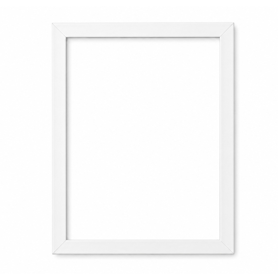 قاب عکس سفید White Picture Frame