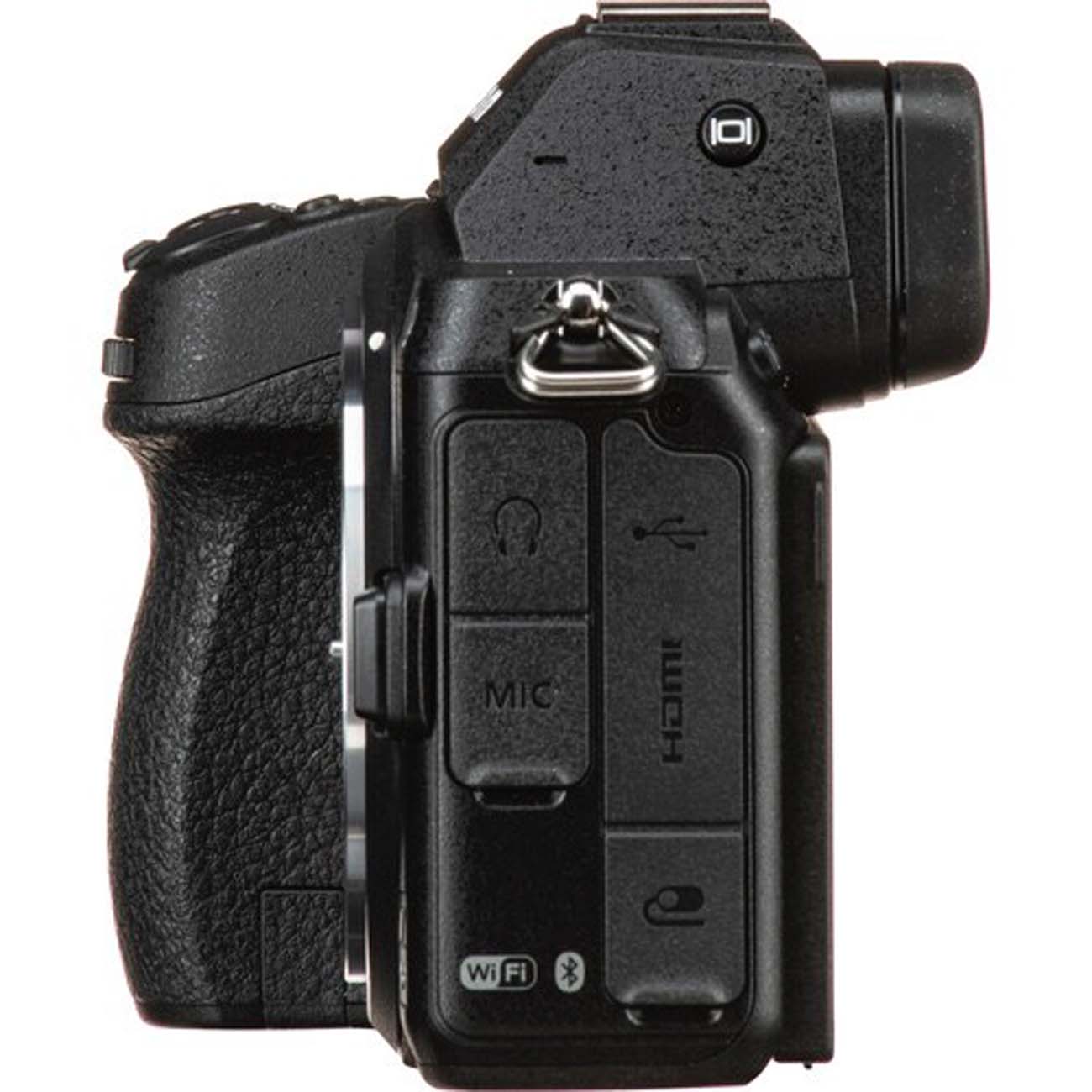 نمای سمت چپ دوربین بدون آینه نیکون Nikon Z5 II Mirrorless Camera with 24-105mm f/4-7.1 Lens