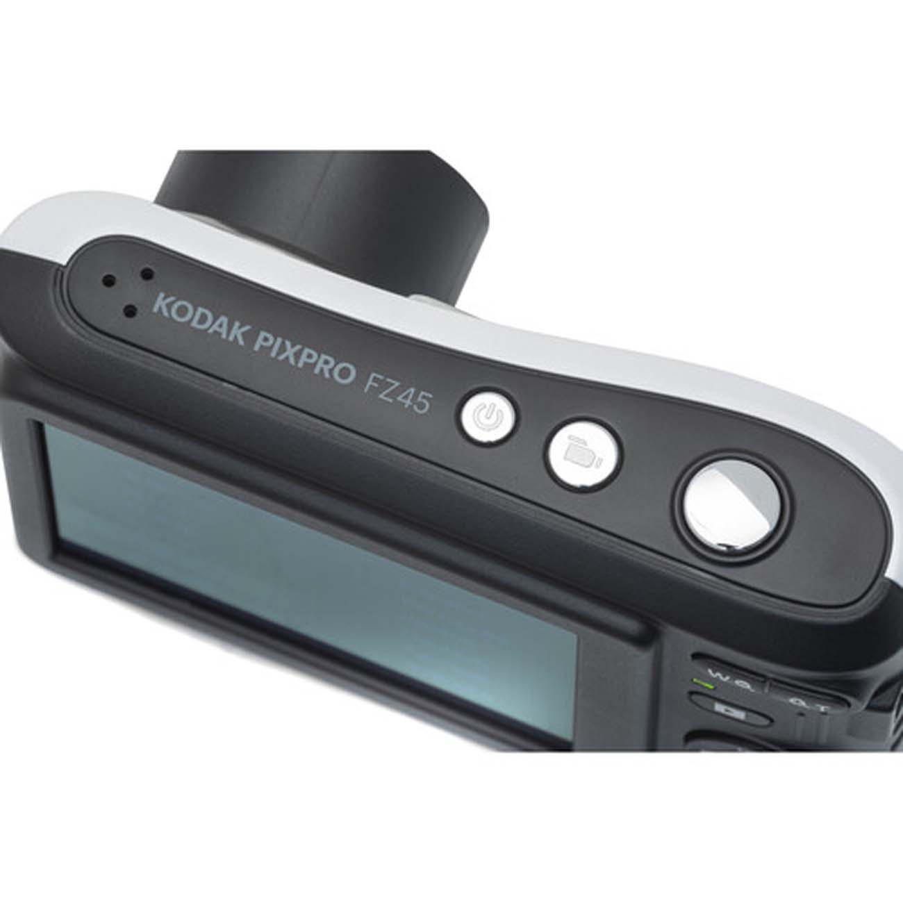 نمای نزدیک دوربین کامپکت کداک Kodak Pixpro FZ45 Digital Camera White