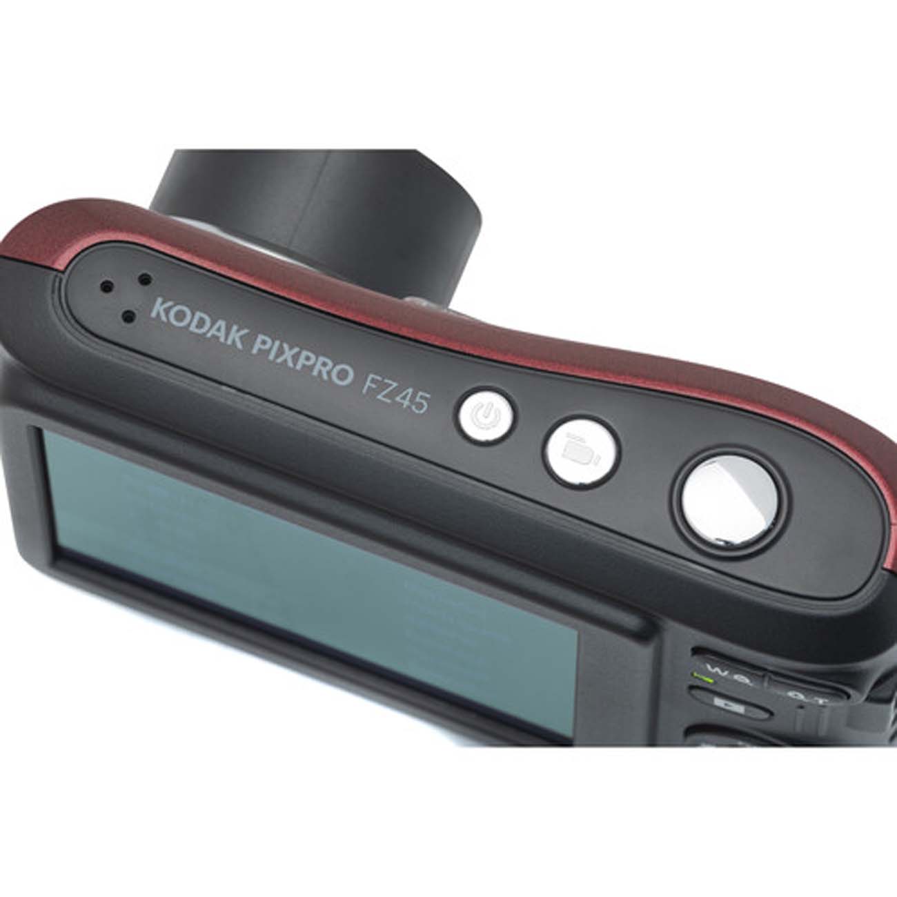 نمای نزدیک دوربین کامپکت کداک Kodak Pixpro FZ45 Digital Camera Red