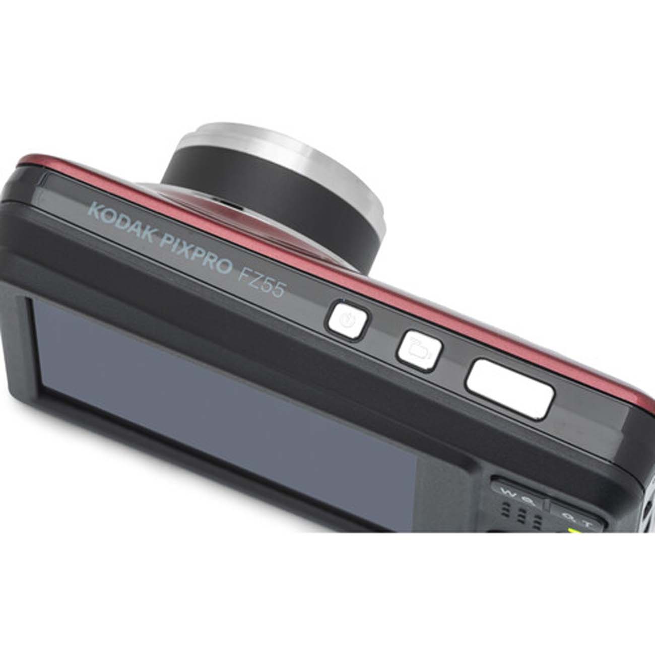 نمای نزدیک دوربین کامپکت کداک Kodak PIXPRO FZ55 Digital Camera Red