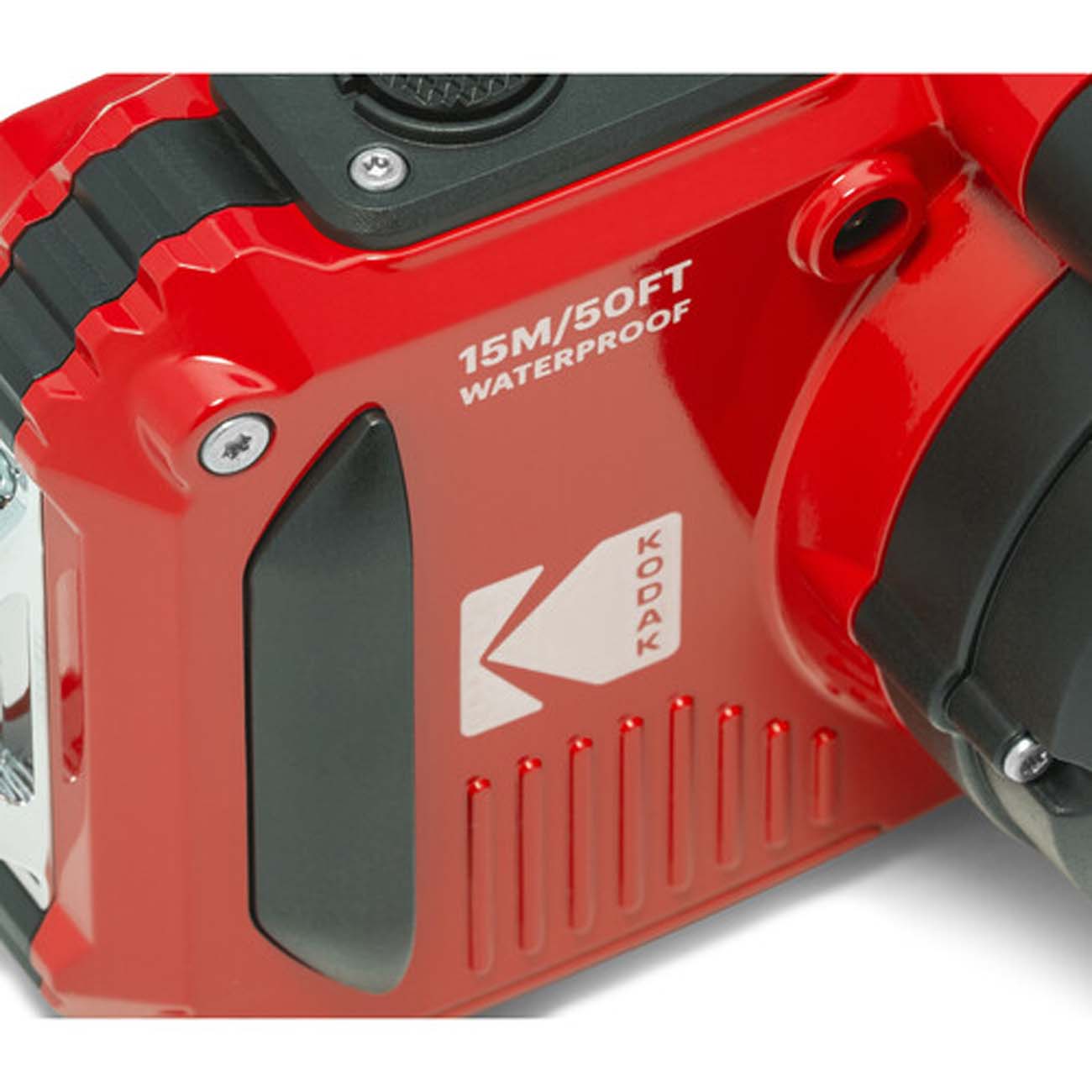 نمای نزدیک از دوربین دیجیتال کداک Kodak PIXPRO WPZ2 Digital Camera Red