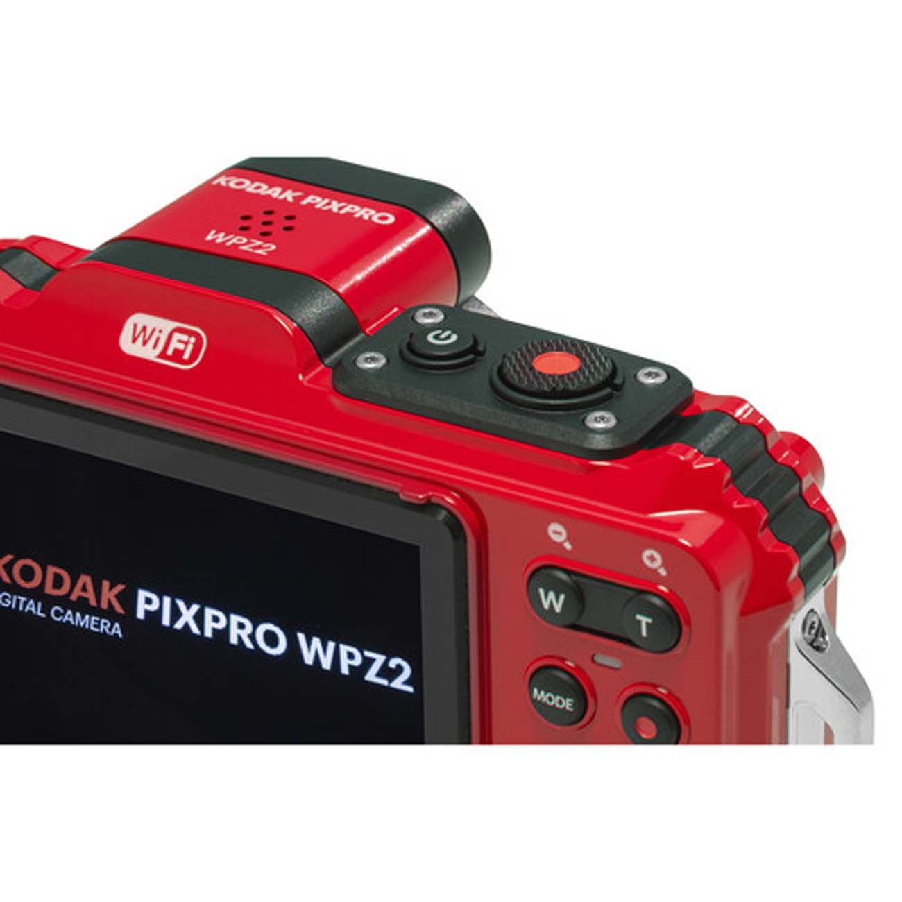 نمای نزدیک دوربین کداک Kodak PIXPRO WPZ2 Digital Camera Red