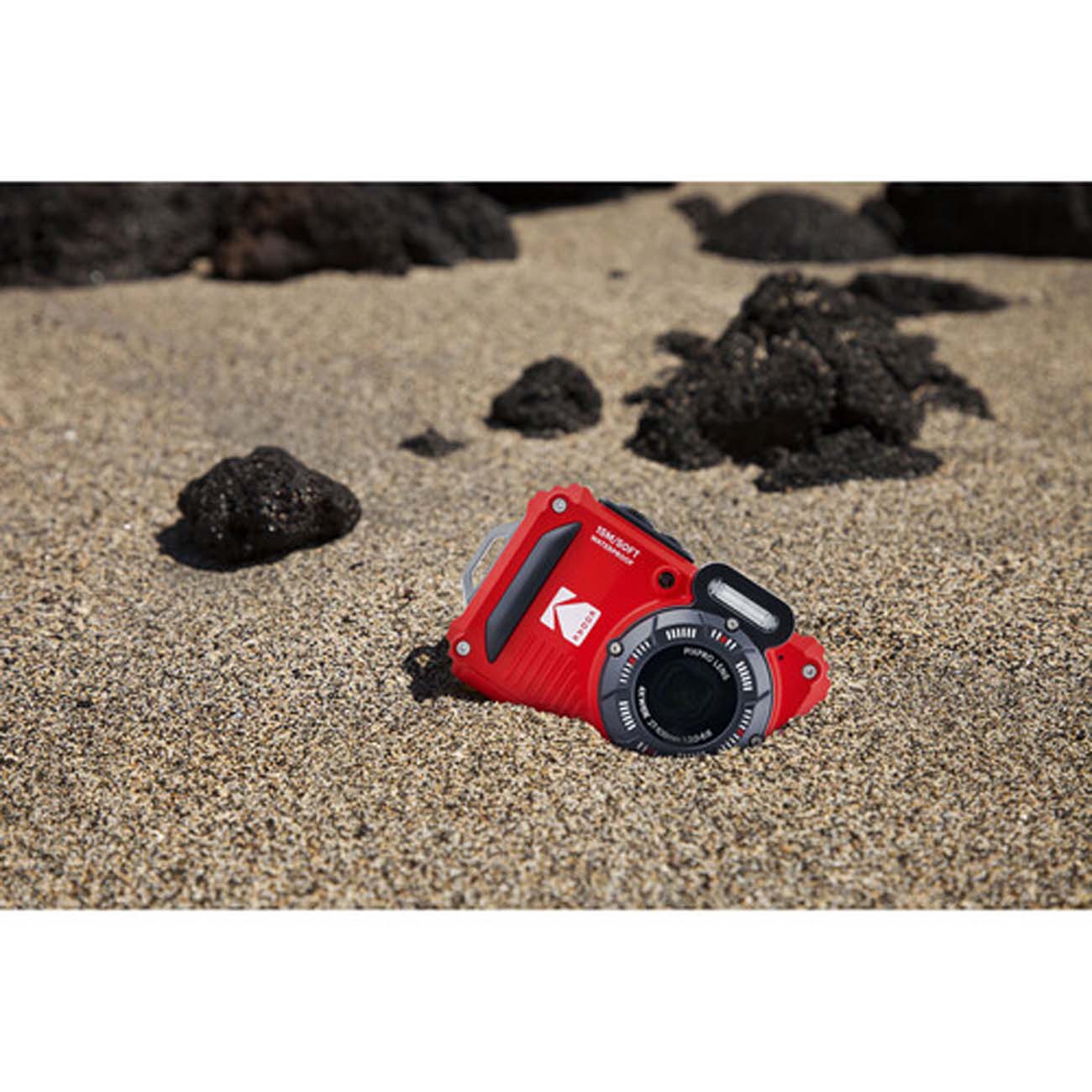 نمای کاربردی دوربین دیجیتال کداک Kodak PIXPRO WPZ2 Digital Camera Red