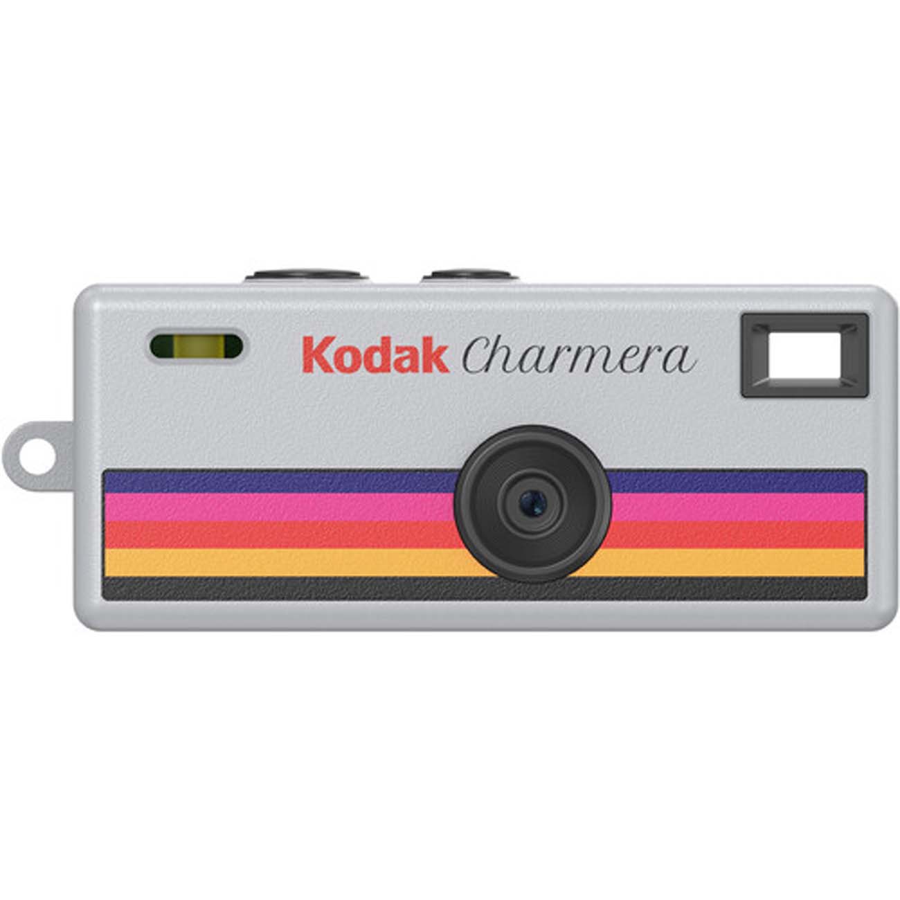 نمای رنگ طوسی دوربین جاکلیدی کداک Kodak Charmera Key Chain Digital Camera Random Style Blind Box