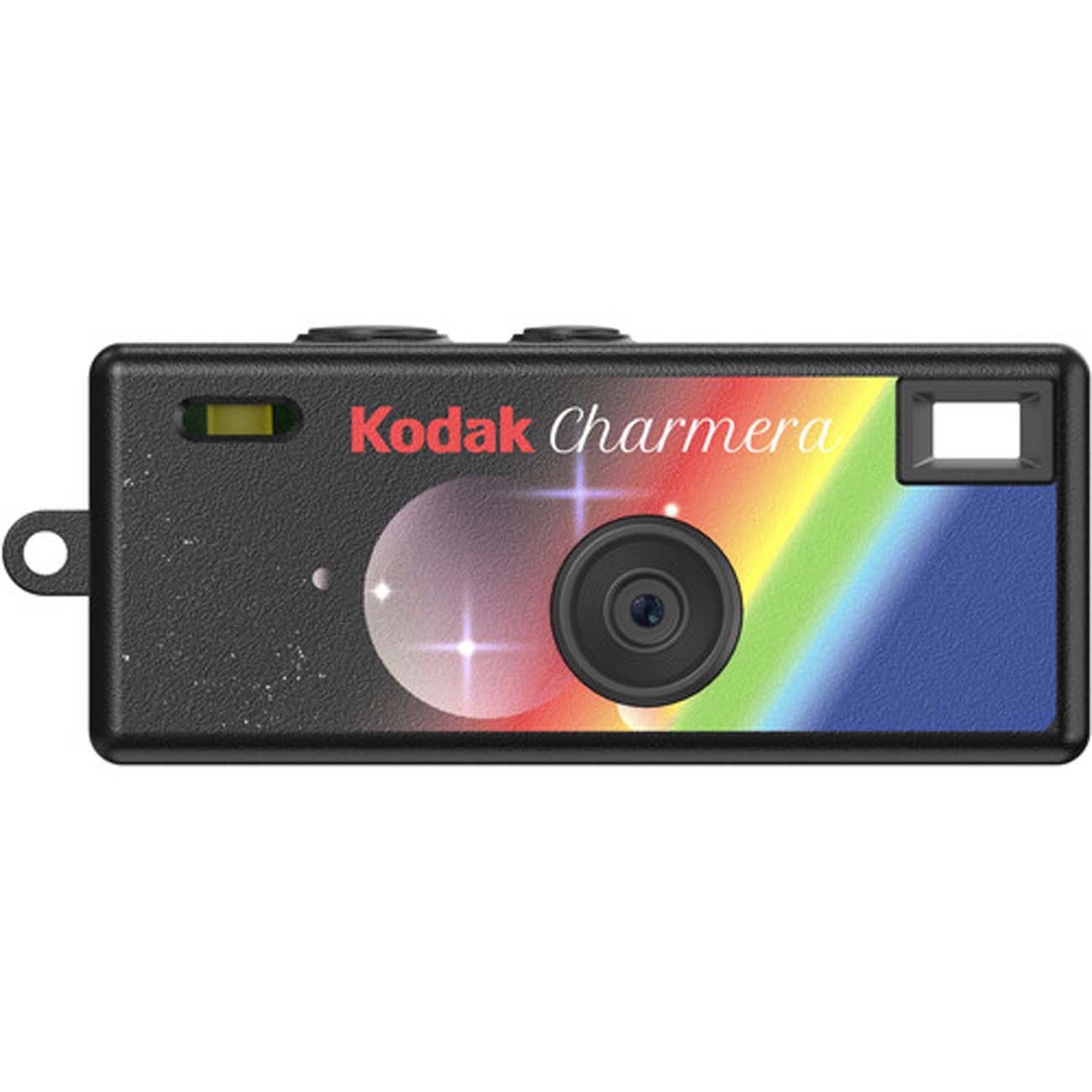 نمای رنگ مشکی دوربین جاکلیدی کداک Kodak Charmera Key Chain Digital Camera Random Style Blind Box