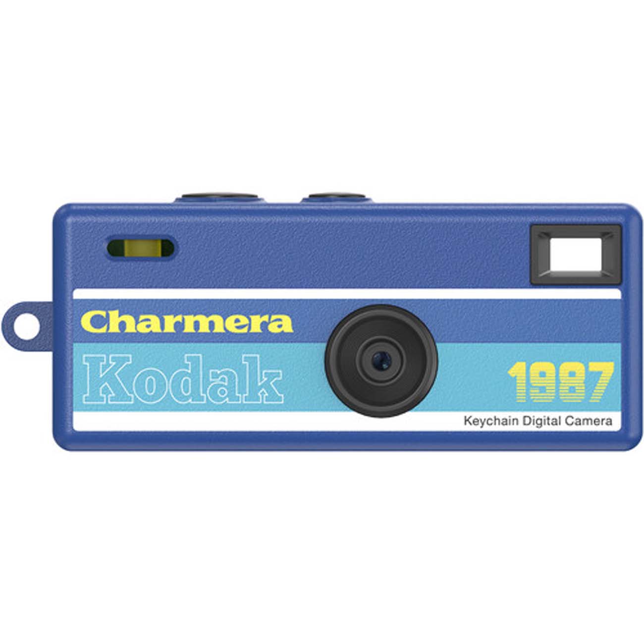 نمای رنگ آبی دوربین جاکلیدی کداک Kodak Charmera Key Chain Digital Camera Random Style Blind Box