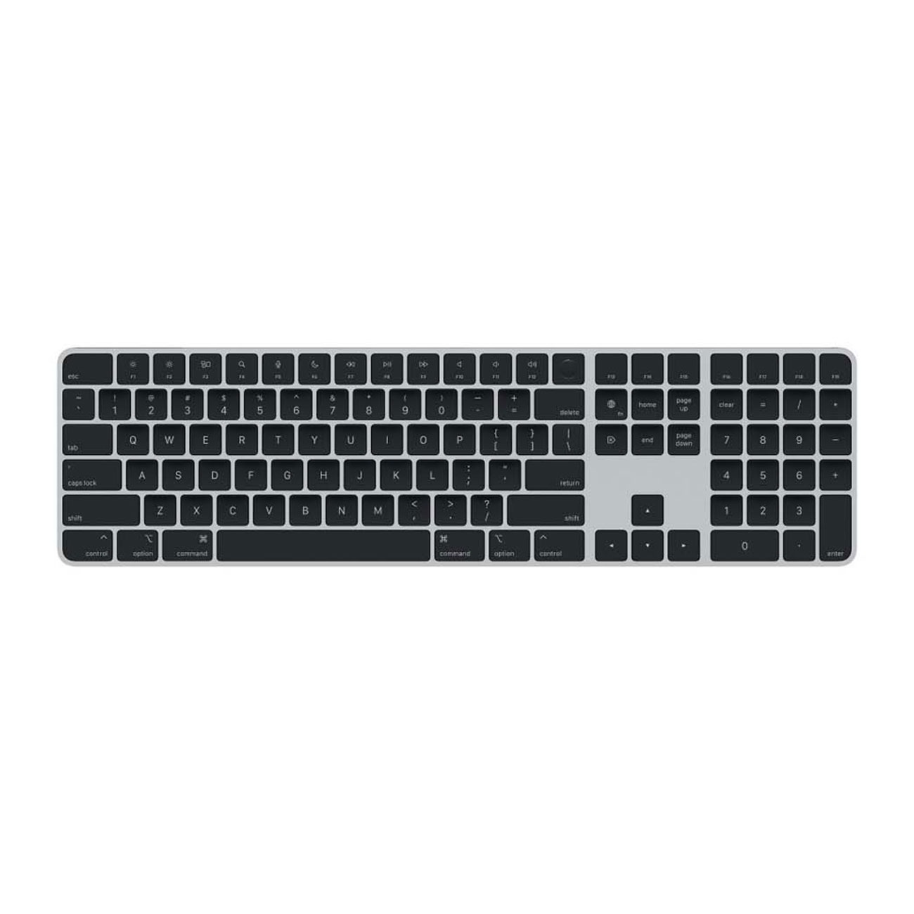 کیبورد اپل Apple Magic Keyboard with Touch ID and Numeric Keypad Black