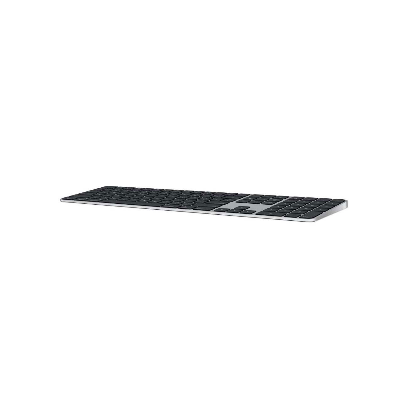 نمای جانبی کیبورد اپل Apple Magic Keyboard with Touch ID and Numeric Keypad Black