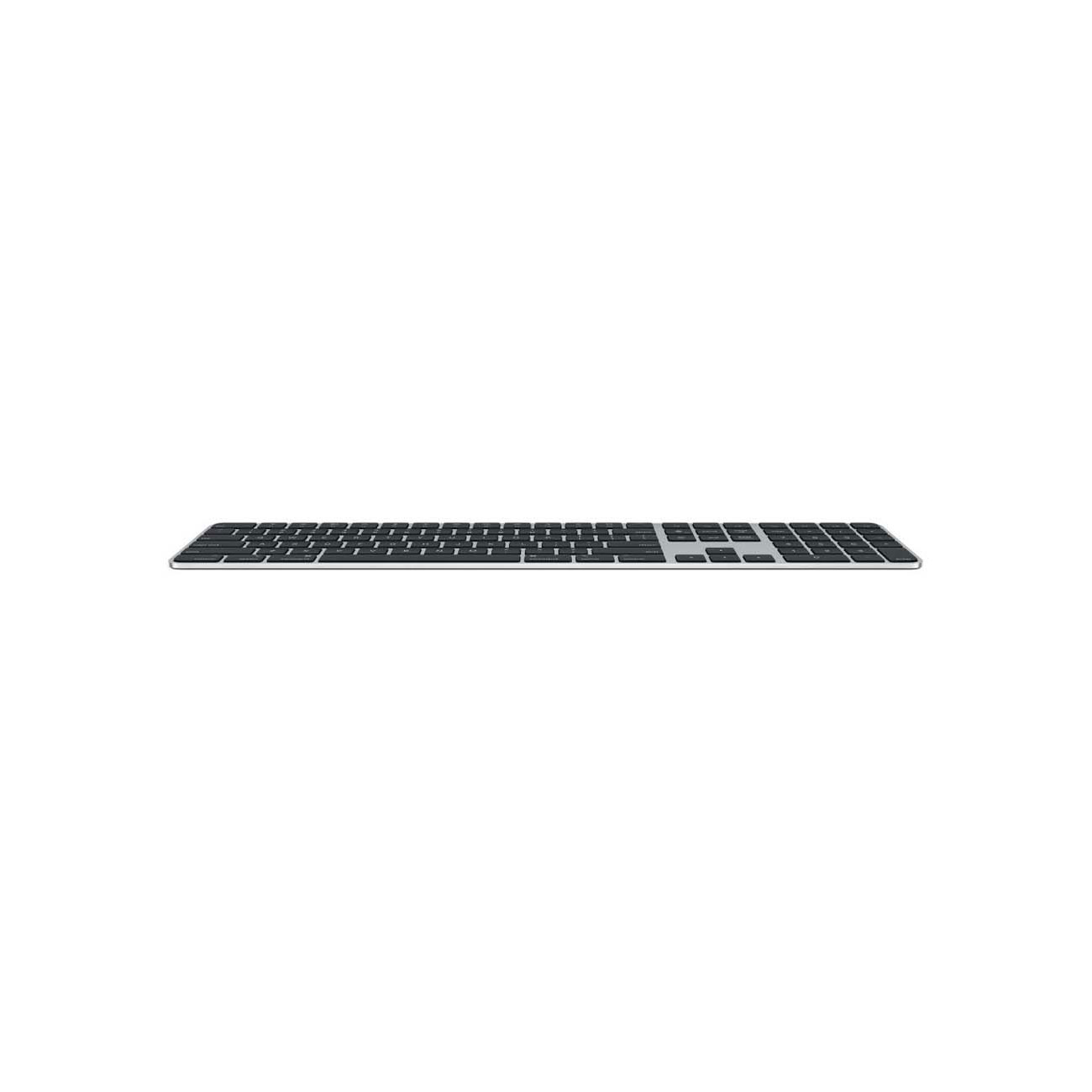 نمای روبه رو از کیبورد اپل Apple Magic Keyboard with Touch ID and Numeric Keypad Black
