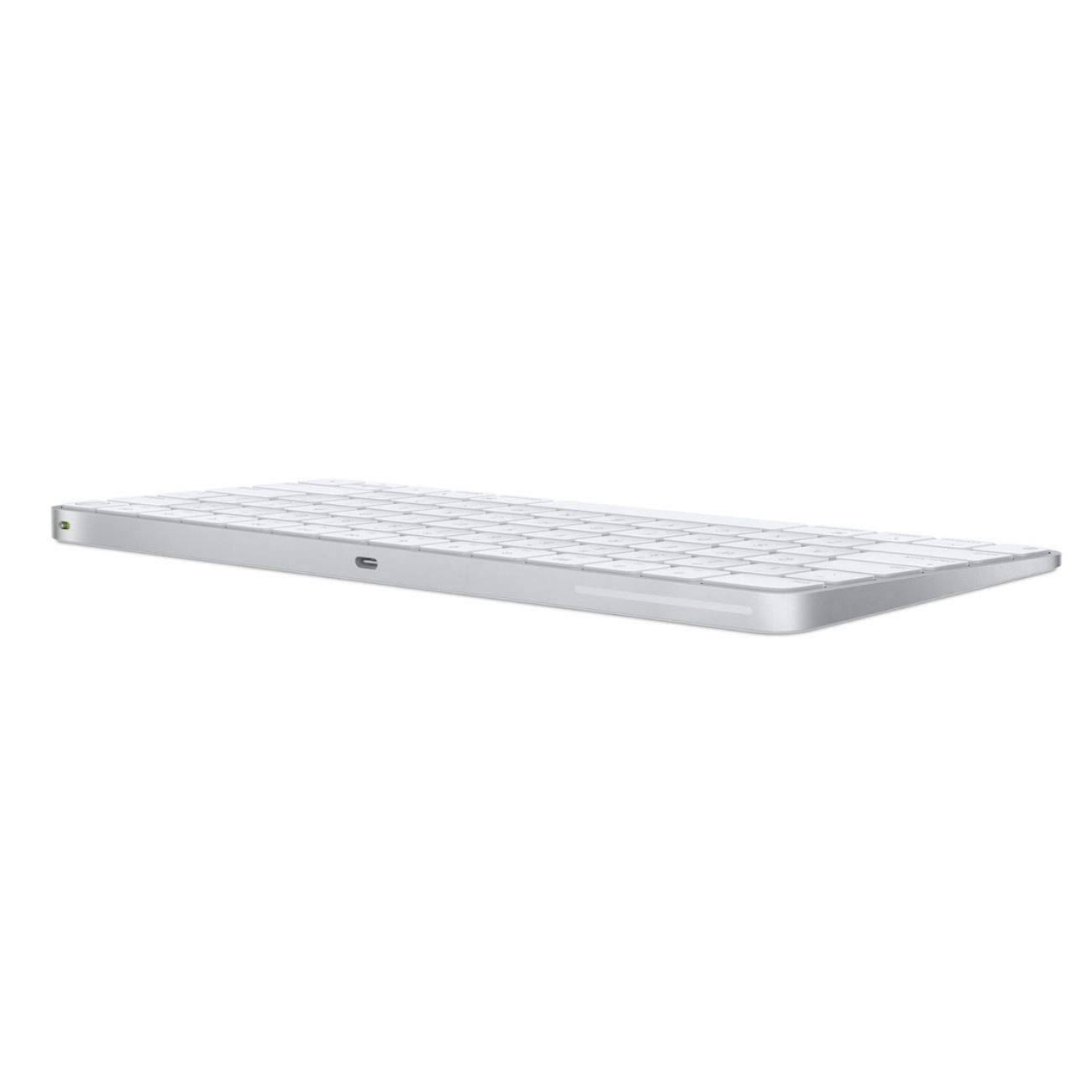 نمای مایل کیبورد با حسگر اثر انگشت اپل Apple USB-C MXCK3LL/A Touch Magic Keyboard with