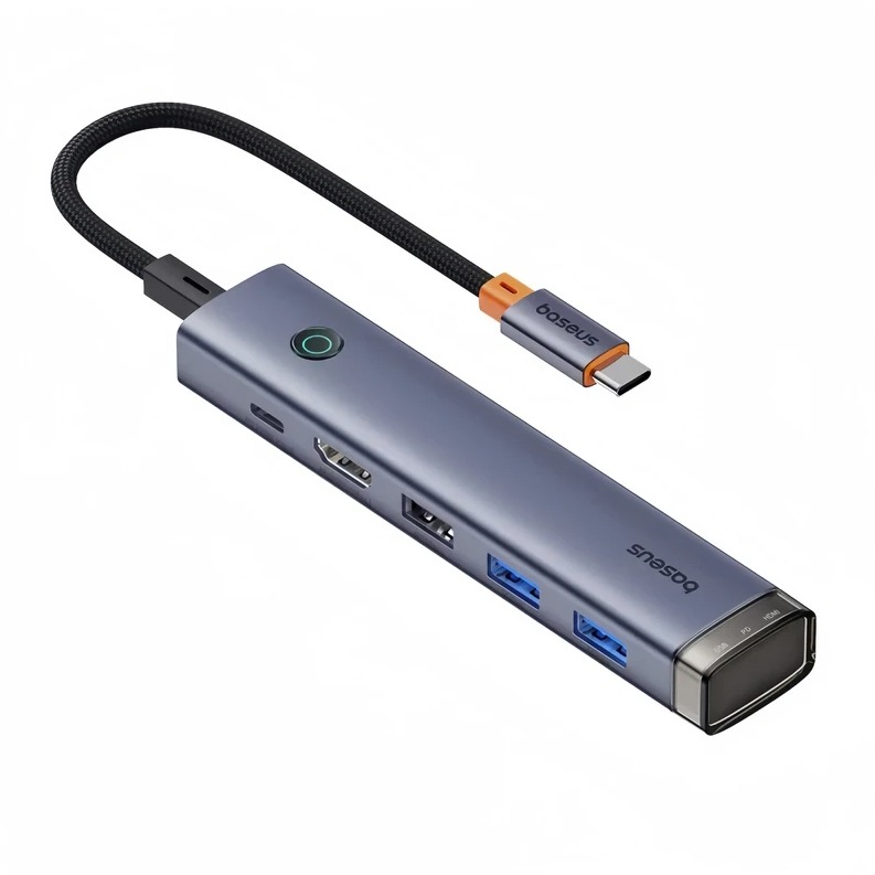 هاب تایپ سی 6 پورت بیسوس Baseus 6-Port Ultrajoy Series HUB OH-166