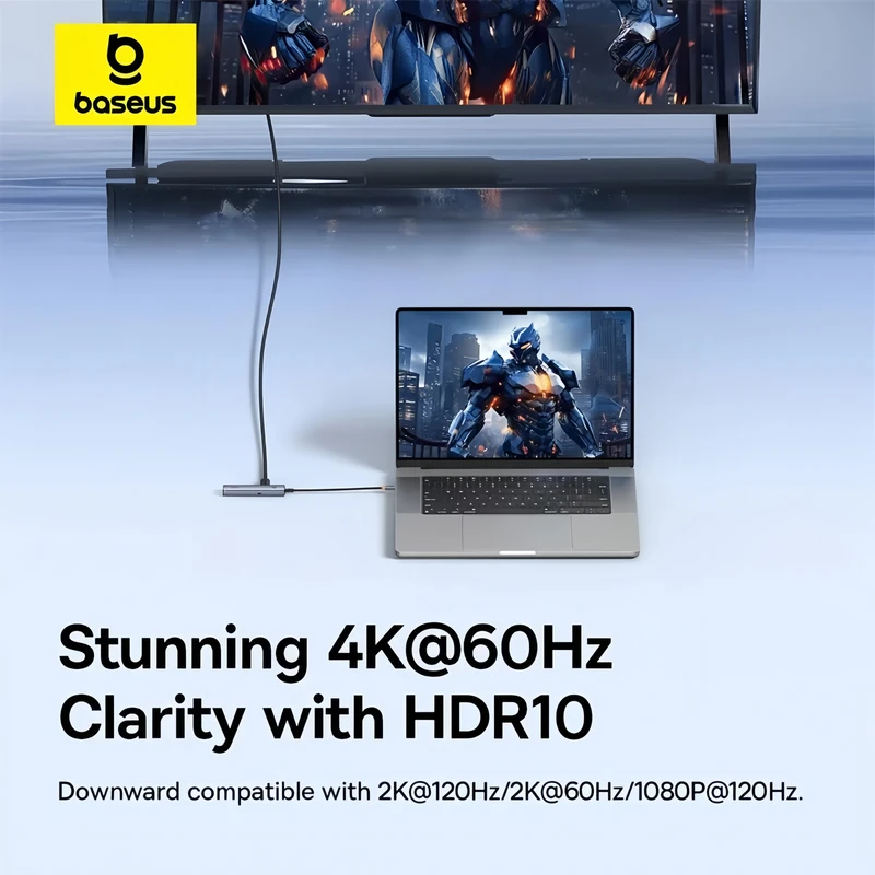 هاب تایپ سی 6 پورت بیسوس Baseus 6-Port Ultrajoy Series HUB OH-166