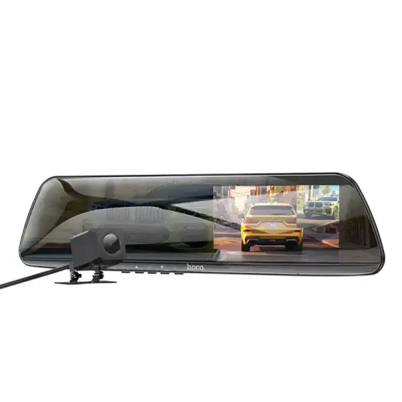 دوربین ثبت وقایع مدل آینه ای HOCO DV4 Rearview Mirror Dash Camera