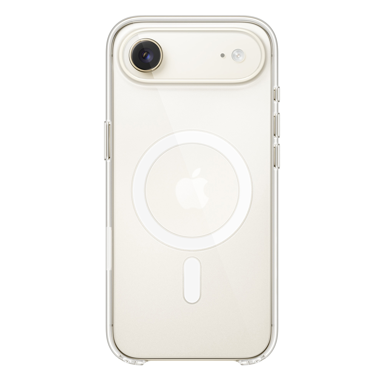 عکس از روبرو کاور اپل آیفون ایر مگ سیف نیمه شفاف Iphone Air Case with MagSafe Forest